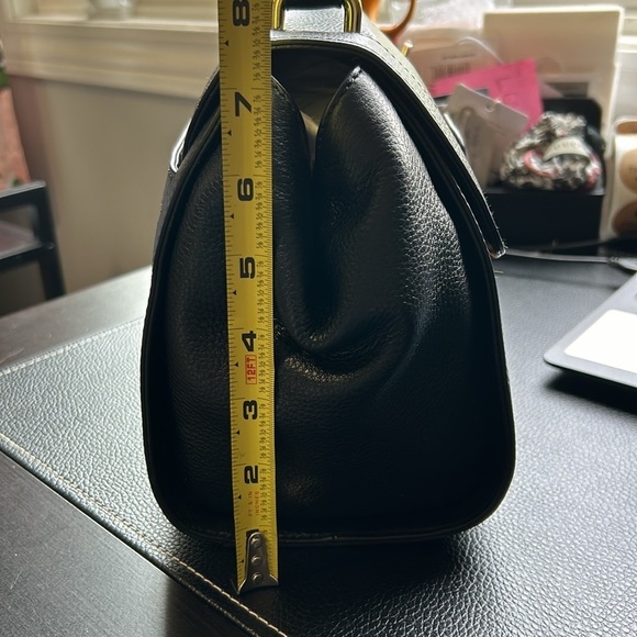 Vera Bradley Quilted Stella Leather Mini Satchel Crossbody Bag Cheetah Black Cat - Picture 15 of 15